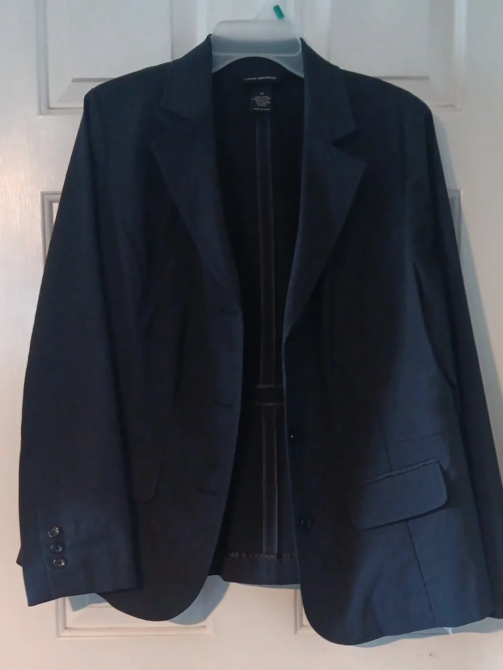 Lane Bryant Womens Black Sport Coat Blazer